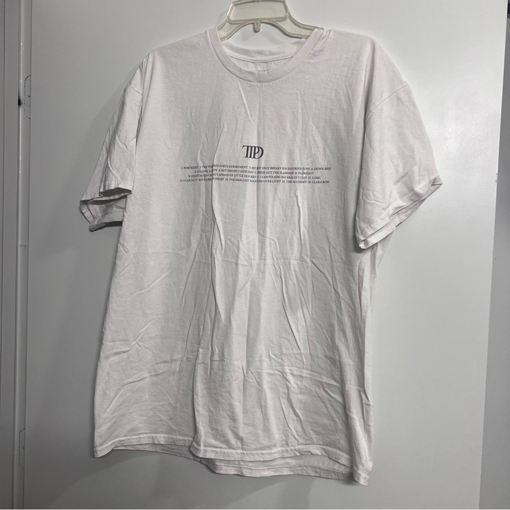 TTPD White Tshirt